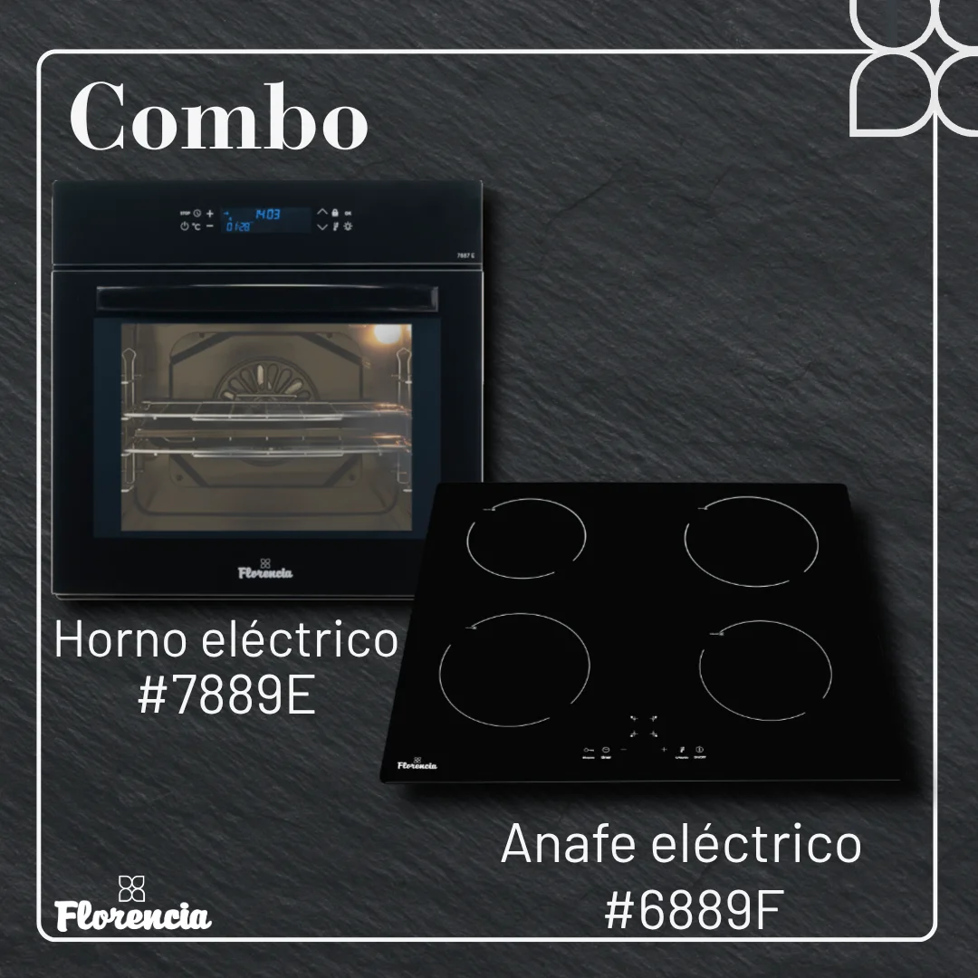 horno de conveccion y anafe de induccion
