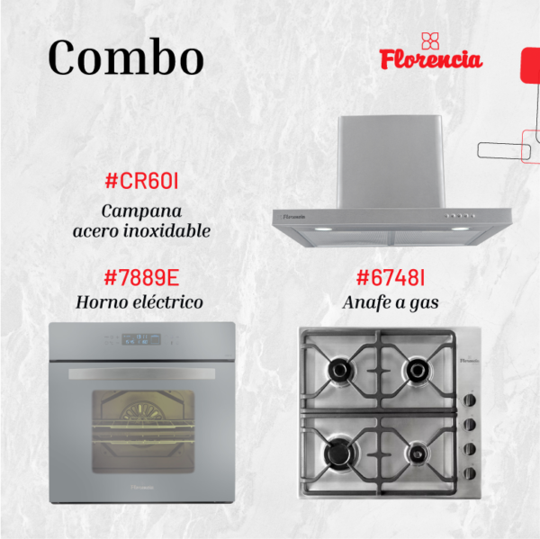 Combo Florencia 7889E / 6748I / CR60I