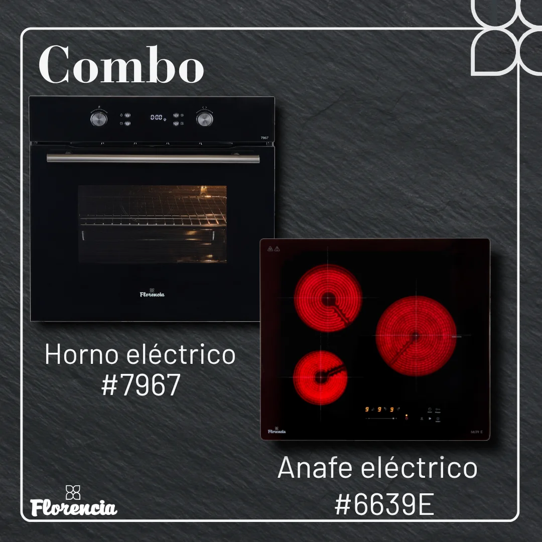 combo horno electrico y anafe resistivo