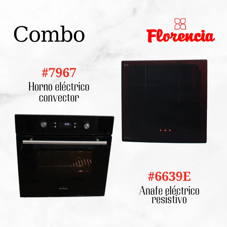 Combo resistivo 6639E y horno eléctrico 7967